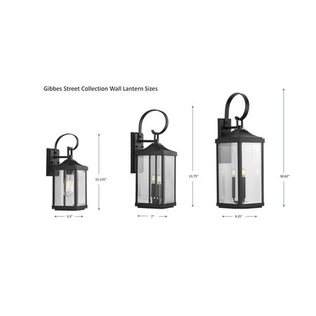 Progress Lighting Gibbes Street Collection Two-Light Medium Wall Lantern P560022-031